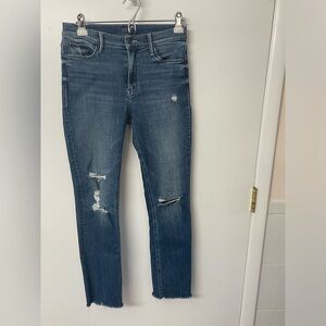 Women’s mother jeans mid rise dazzler size 27